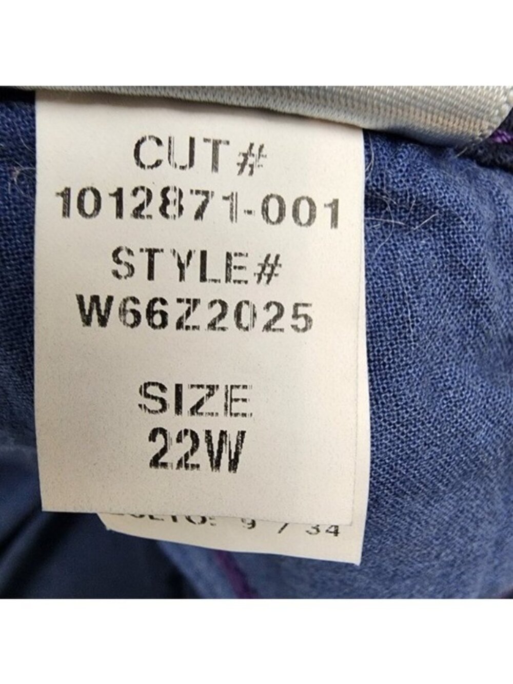 NYDJ Jeans Womens Plus 22W Ami Skinny Legging Blue Ankle Buttons NWT - Picture 11 of 13